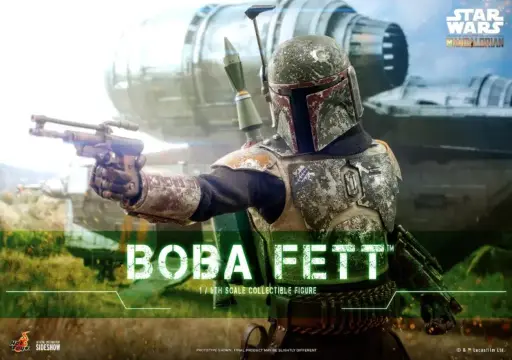 [4895228607386] Boba Fett Star Wars: The Mandalorian - HOT TOYS