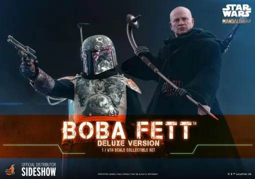 [4895228607393] Boba Fett (Deluxe Version) Star Wars: The Mandalorian – HOT TOYS