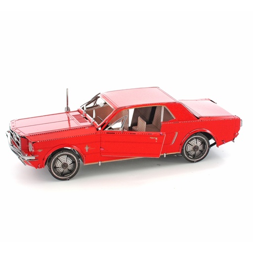 [032309014570] 1965 Ford Mustang Coupe, Red Version - MMS056C - METAL EARTH