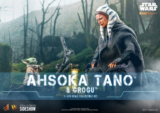 [4895228607812] Ahsoka Tano and Grogu The Mandalorian - HOT TOYS