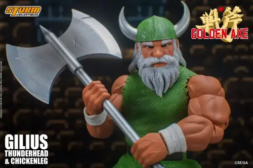 [4897072871890] Gilius Thunderhead & Chicken Leg "Golden Axe" - STORM COLLECTIBLES