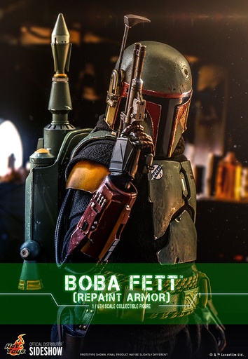 [4895228608789] Boba Fett (Repaint Armor) The Mandalorian - HOT TOYS
