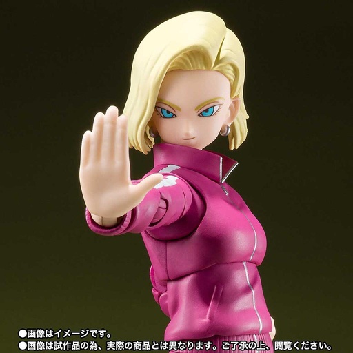 [4573102618757  ] ANDROID 18-UNIVERSE SURVIVAL SAGA SH FIGUARTS - BANDAI