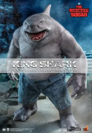 [4895228609151] King Shark The Suicide Squad - HOT TOYS