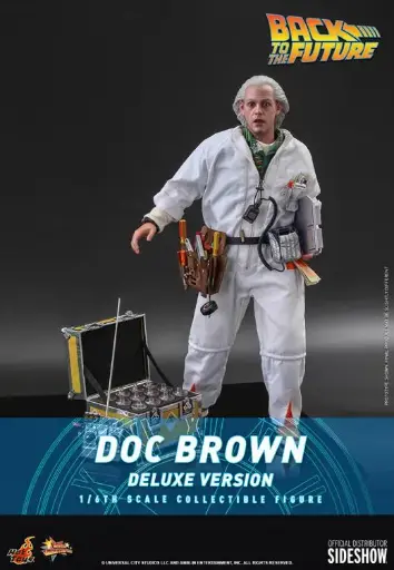 [4895228609182] Doc Brown (Deluxe Version) - HOT TOYS
