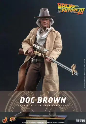 [4895228609359] Doc Brown Back to the Future Part III - HOT TOYS