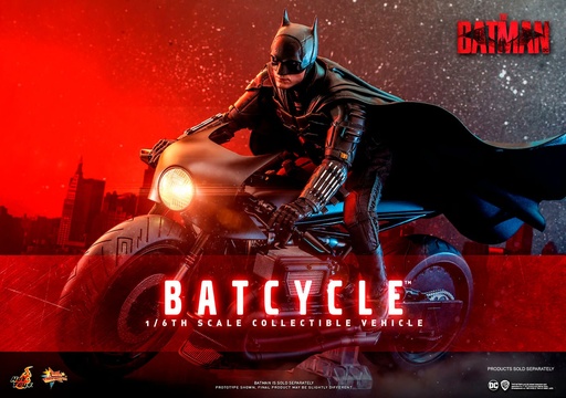 [4895228611048] Batcycle Sixth Scale Accessory 1/6 Set Movie The Batman - HOT TOYS