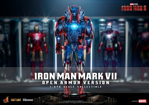 [4895228612205] Iron Man Mark VII (Open Armor Version) – HOT TOYS