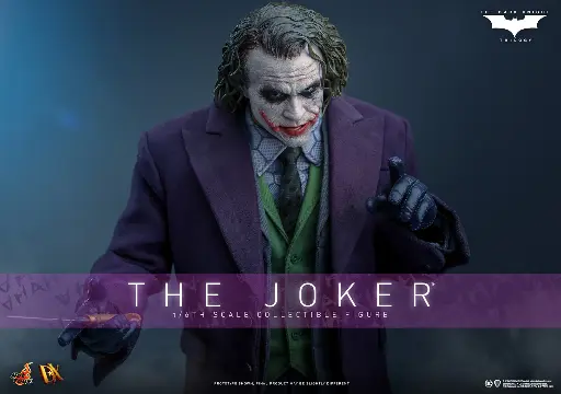[4895228615282] The Joker Scale Collectible - Batman The Dark Knight DX32– HOT TOYS