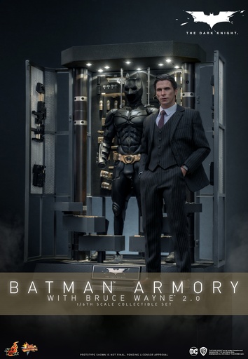[4895228618085] Batman Armory with Bruce Wayne (2.0 ) – HOT TOYS - PREVENTA