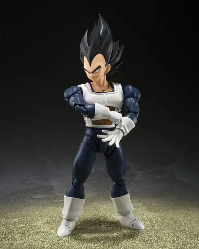 [4573102668950] VEGETA OLD BATTLE CLOTHES  SH FIGUARTS - PREMIUM BANDAI