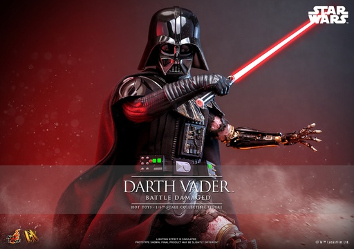 [4895228619129] Star Wars DX44 Darth Vader (Battle Damaged) HOT TOYS - PREVENTA