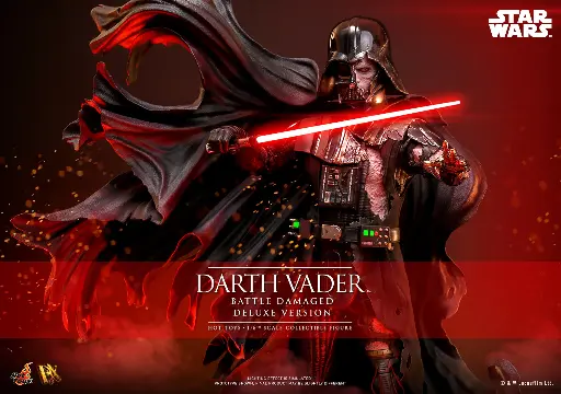 [4895228619143] Star Wars DX45 Darth Vader (Battle Damaged Deluxe Version) HOT TOYS - PREVENTA