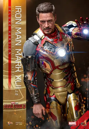 [4895228619044] Iron Man Mark XLII (2.0) DELUXE - HOT TOYS - PREVENTA