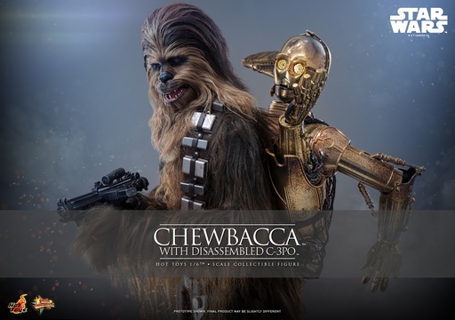 [4895228619594] Chewbacca™ with Disassembled C-3PO™ Star Wars: The Empire Strikes Back! HOT TOYS – PREVENTA
