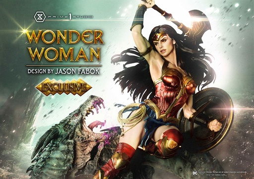 [4582535946108] Wonder Woman VS Hydra 1:3 Scale Statue Exclusive - PRIME 1