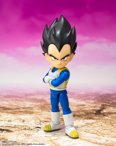 [4573102666390] VEGETA (MINI) DRAGON BALL DAIMA SH FIGUARTS - BANDAI