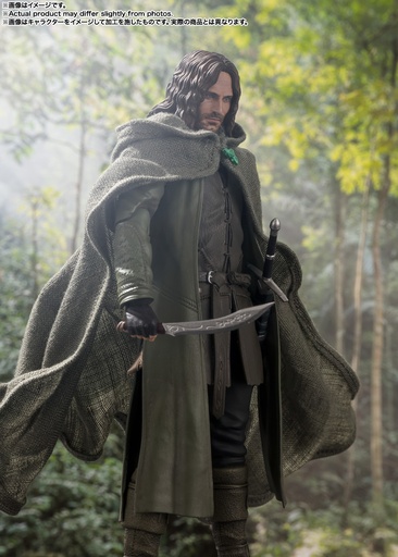 [4573102675644] ARAGORN THE LORD OF THE RINGS SH FIGUARTS - BANDAI - PREVENTA 
