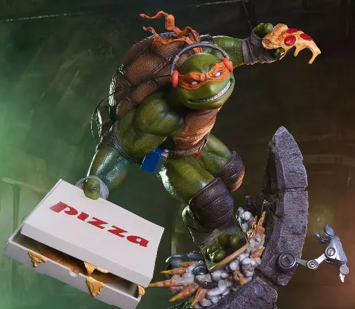 [712179859630] Michelangelo Deluxe 1:3 Scale Statue - PCS - PREVENTA
