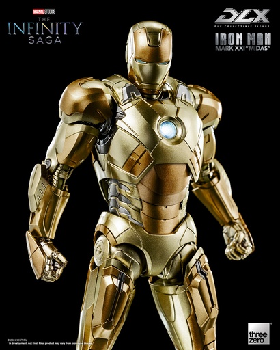 [4895250815452] DLX Iron Man Mark 21 Midas - THREEZERO – PREVENTA 