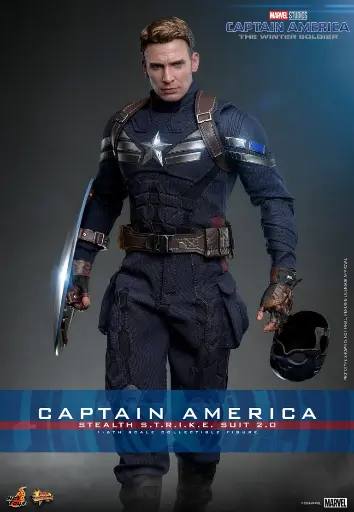 [4895228620354] Captain America (Stealth S.T.R.I.K.E. Suit) 2.0 – The Winter Soldier – HOT TOYS - PREVENTA 