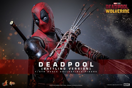 [4895228620347] Deadpool (Battling Version) "Deadpool & Wolverine" HOT TOYS – PREVENTA