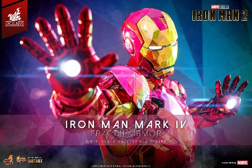 [4895228620613] Iron Man Mark IV (Fractal Armor) EXCLUSIVE - HOT TOYS - PREVENTA