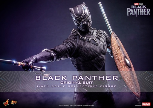 [4895228612137] Black Panther (Original Suit) "Marvel Studios" HOT TOYS