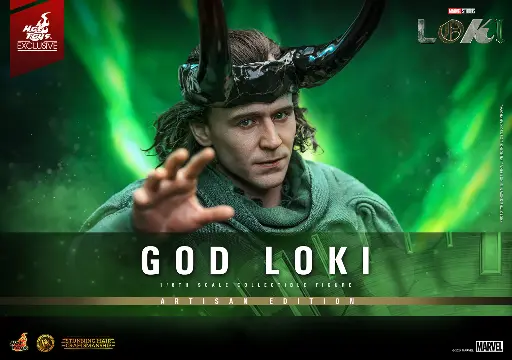 [4895228617873] God Loki Artisan Edition "Loki Serie" HOT TOYS - PREVENTA