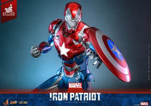 [4895228619174] Iron Patriot EXCLUSIVE “Marvel Comics” – HOT TOYS – PREVENTA