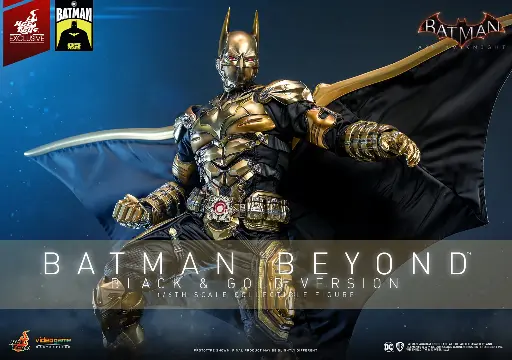 [4895228618177] Batman Beyond (Black and Gold Version) EXCLUSIVE  "Batman: Arkham Knight" HOT TOYS – PREVENTA 