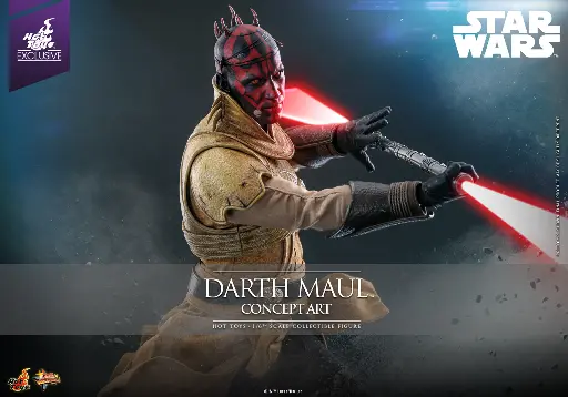 [4895228620248] Darth Maul (Concept Art) EXCLUSIVE  "Star Wars: Episode I The Phantom Menace" HOT TOYS – PREVENTA 