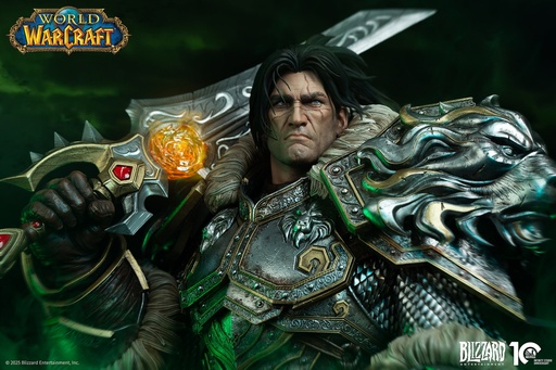 [6972099322674] Varian Wrynn Bust  "World of Warcraft" Infinity Studio - PREVENTA